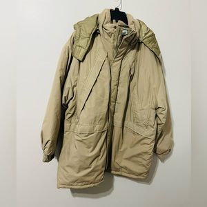 Men Winter Khaki Jacket Size XL